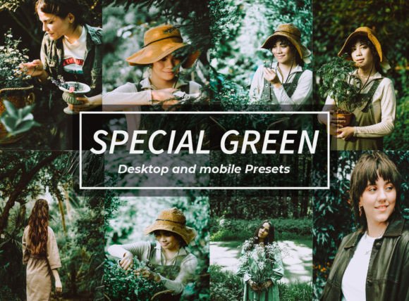 Download Special Green Lightroom Presets - Premium Resources
